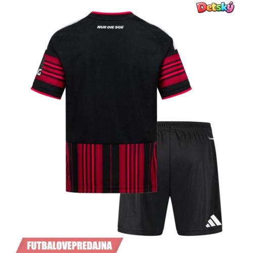 Lacne Dětský Futbalové dres Eintracht Frankfurt 2026-27 Krátky Rukáv - Domáci (+ trenírky)